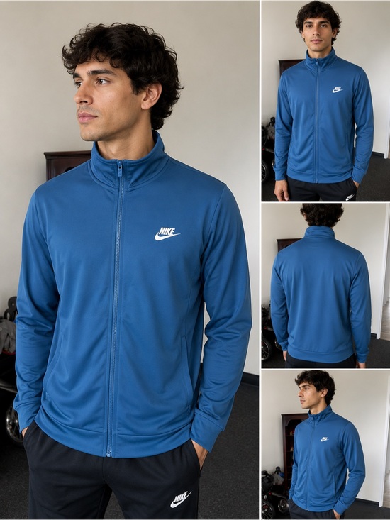 Nike Other - Nike Men’s Blue Full-Zip Performance Jacket